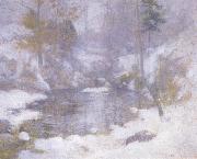 John Henry Twachtman Winter Harmony oil painting picture wholesale